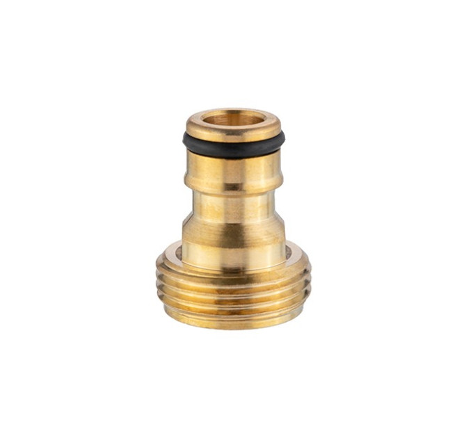 Адаптер латунний на конектор 1/2" із зовнішньою різьбою 3/4" STORM INTERTOOL GE-1202