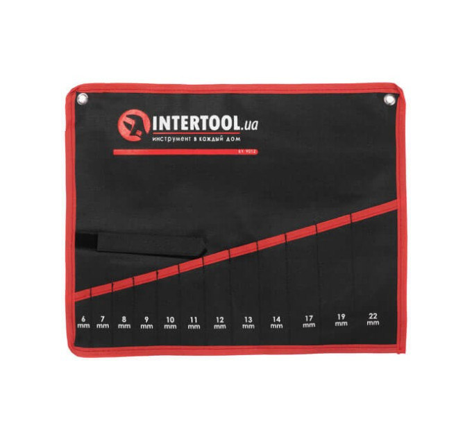 Чохол для гайкових ключів 12 кишень INTERTOOL BX-9012