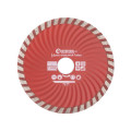 Диск відрізний по каменю TURBO алмазний, 125мм, 22-24% INTERTOOL CT-2007