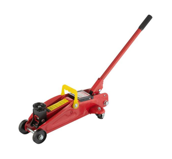 Домкрат гідравлічний підкатний 2 т, висота підйому 135-345 мм INTERTOOL GT0102
