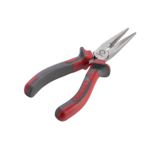 Довгогубці прямі 160 мм, С55 INTERTOOL HT-0127