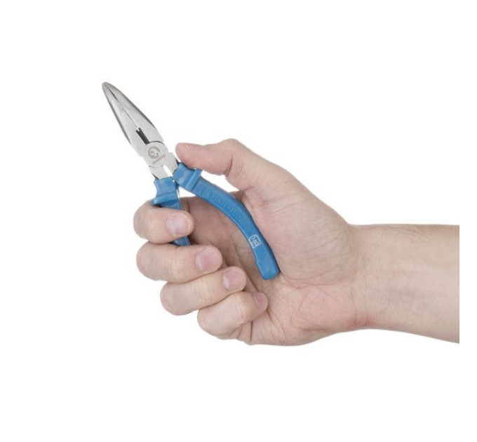 Довгогубці вигнуті 160 мм INTERTOOL HT-0124