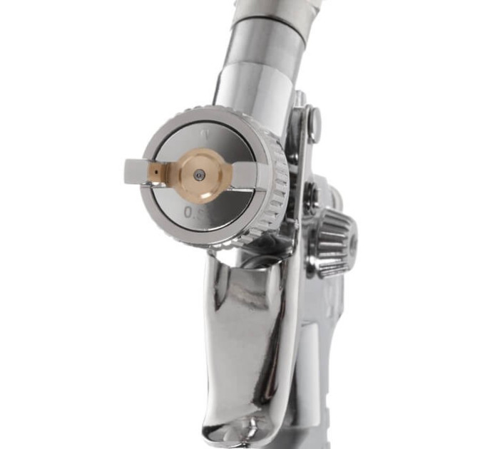 Фарбопульт пневматичний HP MINI, форсунка 0.5 мм, верхній металевий бачок 125 мл, 5 бар INTERTOOL PT-0306