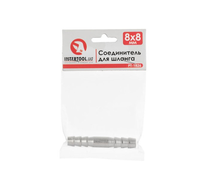 З'єднувач для шланга 8х8мм INTERTOOL PT-1826