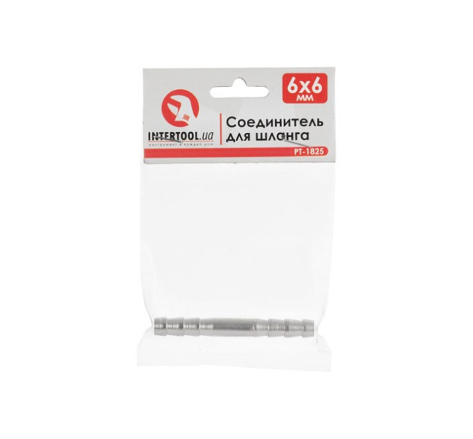 З'єднувач для шланга 6х6мм INTERTOOL PT-1825