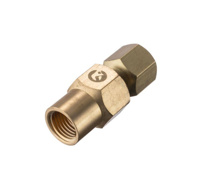 Шарнір поворотний внутрішня різьба 1/4 "- 1/4", латунь STORM INTERTOOL PT-2209