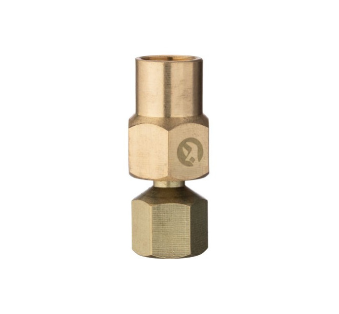 Шарнір поворотний внутрішня різьба 1/4 "- 1/4", латунь STORM INTERTOOL PT-2209