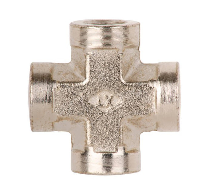 З'єднання хрестове зі внутрішньою різьбою 1/4" INTERTOOL PT-1864