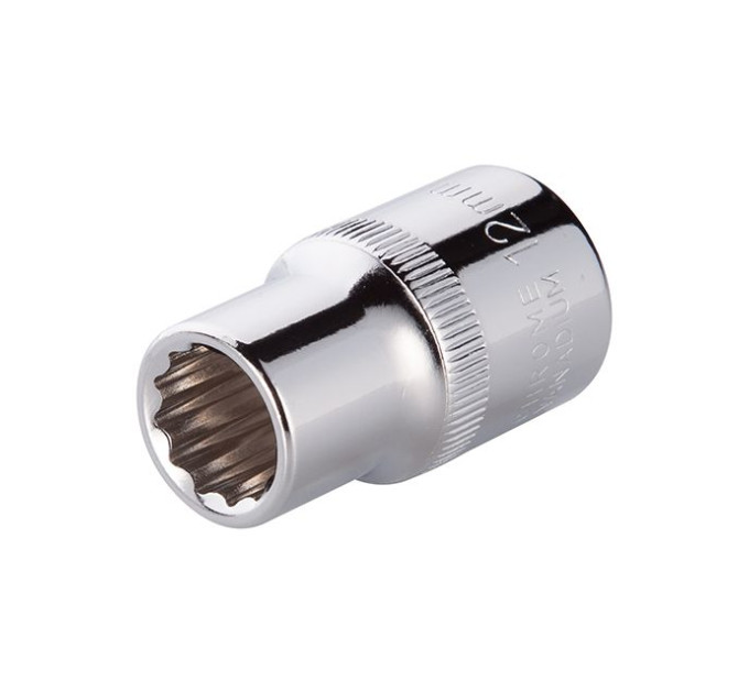 Головка 12 гр. 1/2", 12 мм INTERTOOL ET-0212