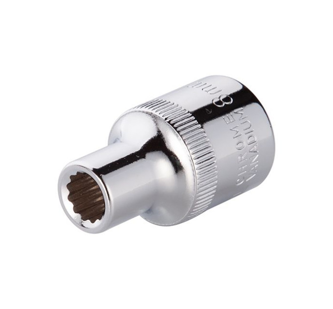 Головка 12 гр. 1/2", 8 мм INTERTOOL ET-0208