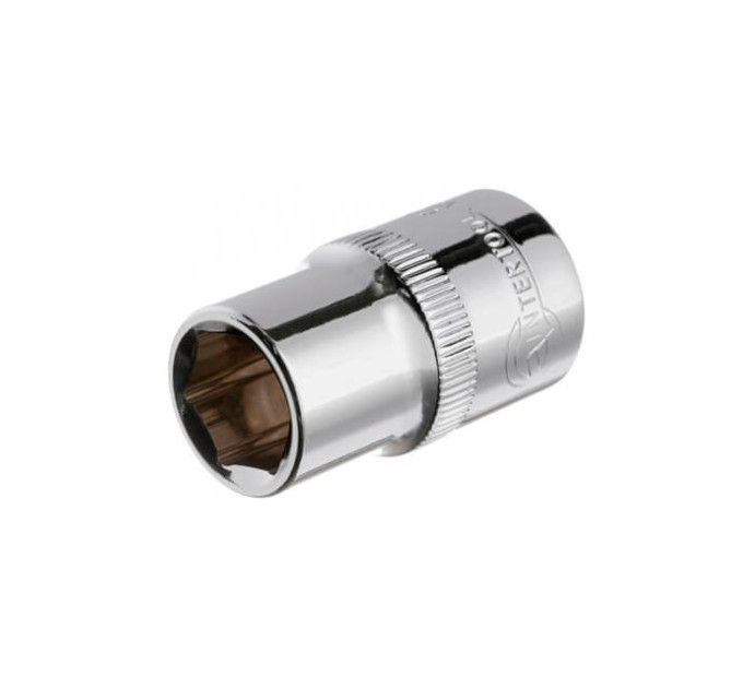 Головка шестигранна 1/2" 13*38 мм CrV INTERTOOL ET-0013