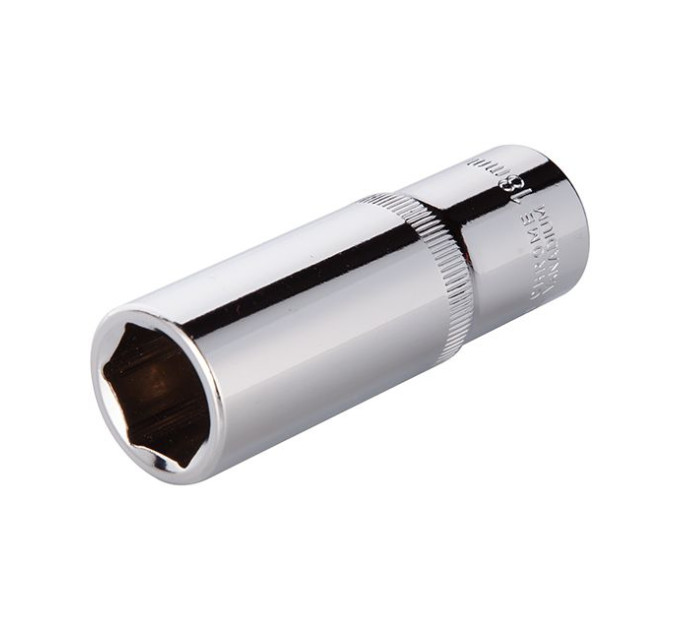 Головка шестигранна подовжена 1/2", 18*78 мм CrV INTERTOOL ET-0118