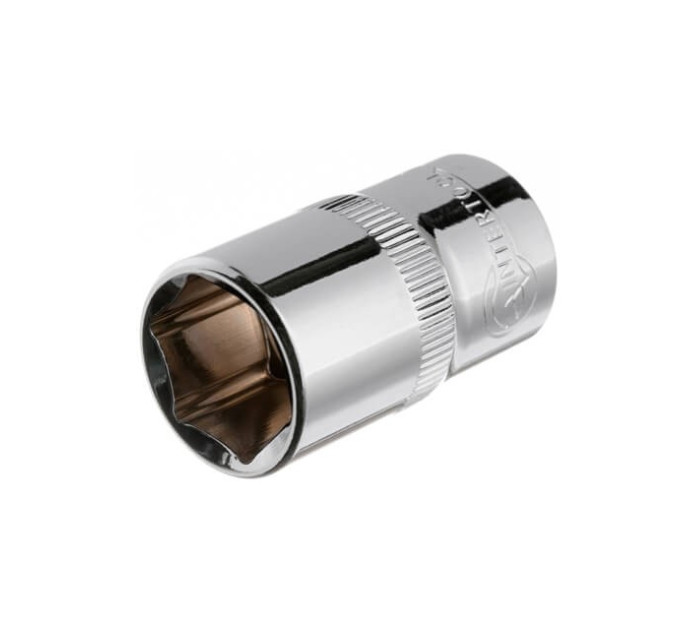 Головка шестигранна 1/2" 16*38 мм CrV INTERTOOL ET-0016
