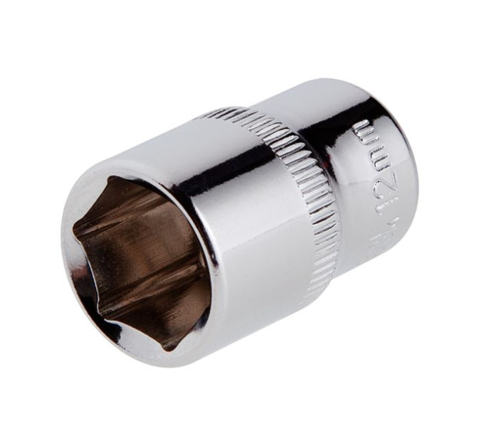 Головка шестигранна 1/4", 12 мм, Cr-V STORM INTERTOOL ET-0442