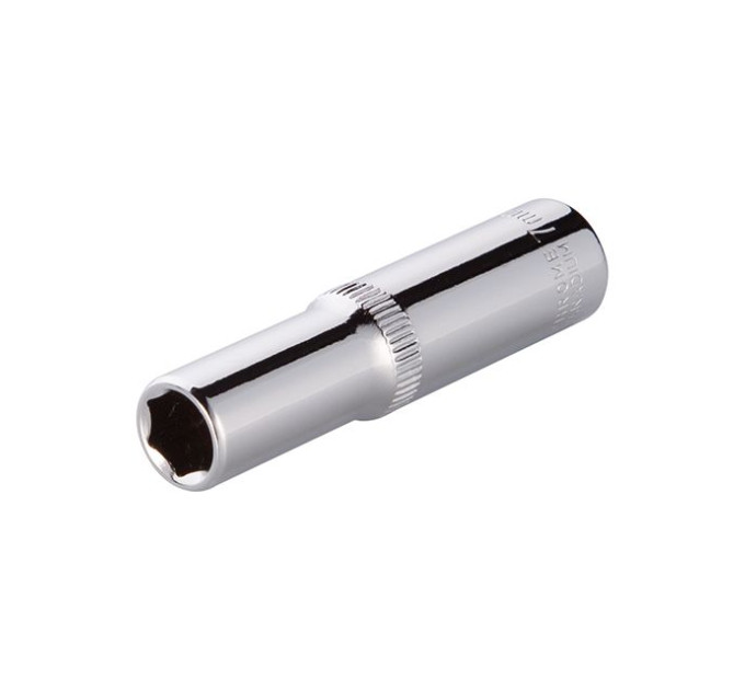 Головка шестигранна подовжена 1/4", 7 мм, Cr-V STORM INTERTOOL ET-0457