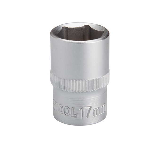 Головка шестигранна 1/2", 17*38 мм INTERTOOL ET-2017