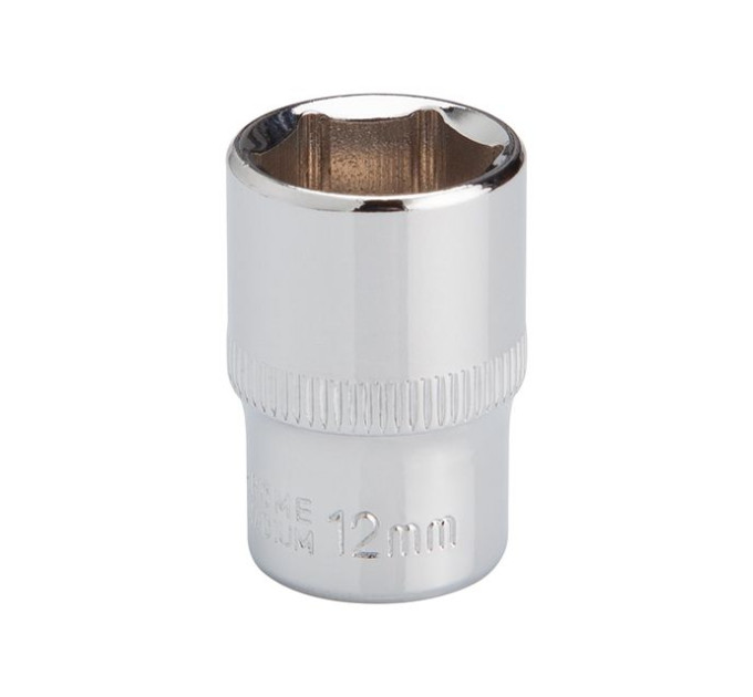 Головка шестигранна 1/4", 12 мм, Cr-V STORM INTERTOOL ET-0442