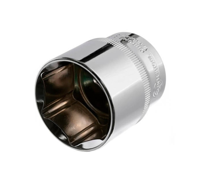 Головка шестигранна 1/2" 32*44 мм CrV INTERTOOL ET-0032