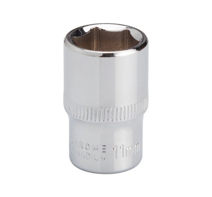 Головка шестигранна 1/4", 11 мм, Cr-V STORM INTERTOOL ET-0441