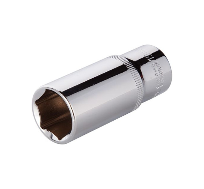 Головка шестигранна подовжена 3/8", 19 мм, Cr-V STORM INTERTOOL ET-0429