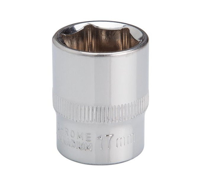 Головка шестигранна 3/8", 17 мм, Cr-V STORM INTERTOOL ET-0417