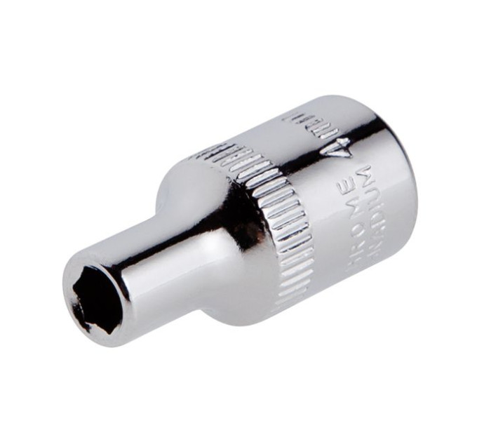 Головка шестигранна 1/4", 4 мм, Cr-V STORM INTERTOOL ET-0432