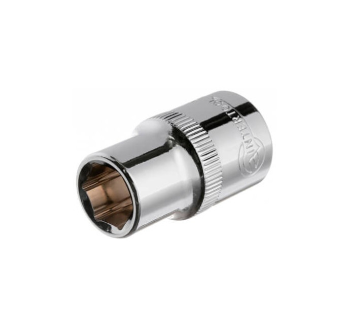 Головка шестигранна 1/2" 12*38 мм CrV INTERTOOL ET-0012