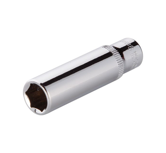 Головка шестигранна подовжена 1/4", 9 мм, Cr-V STORM INTERTOOL ET-0459