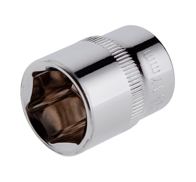 Головка шестигранна 3/8", 17 мм, Cr-V STORM INTERTOOL ET-0417