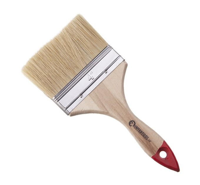 Пензель флейцевий 102x10.5x55 мм INTERTOOL KT-1302