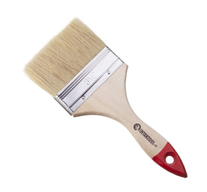 Пензель флейцевий 90x10.5x52 мм INTERTOOL KT-1290
