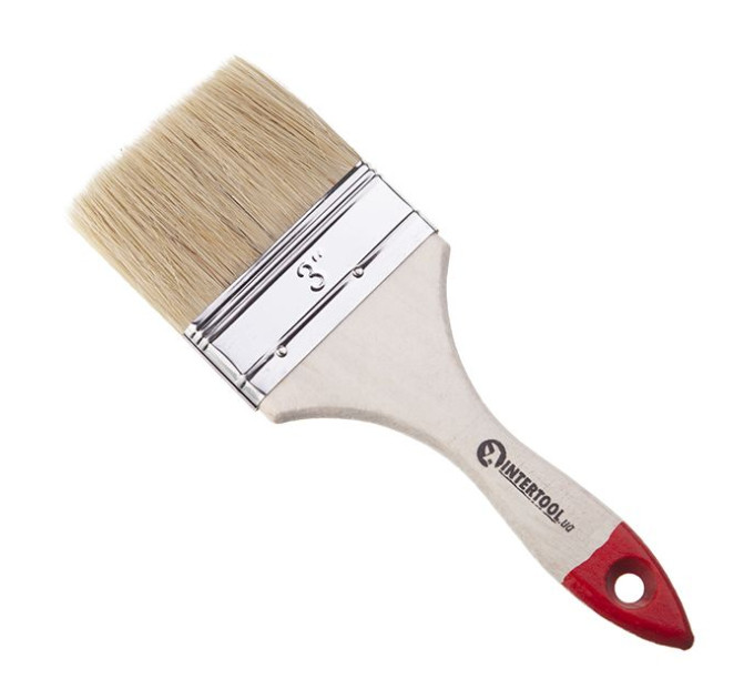 Пензель флейцевий 76x10.5x50 мм INTERTOOL KT-1276