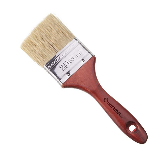 Пензель флейцевий 63*16.5*46 мм INTERTOOL KT-1063