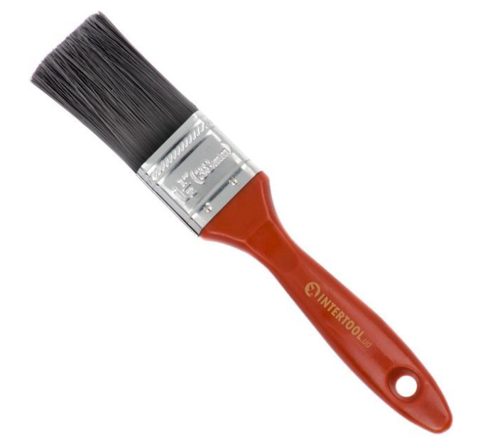 Пензель флейцевий з штучним ворсом 1,5” INTERTOOL KT-1436