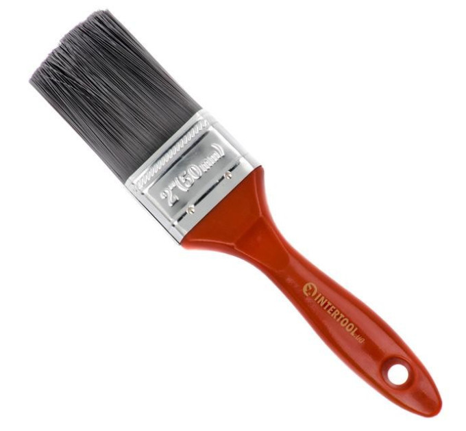 Пензель флейцевий з штучним ворсом 2” INTERTOOL KT-1450