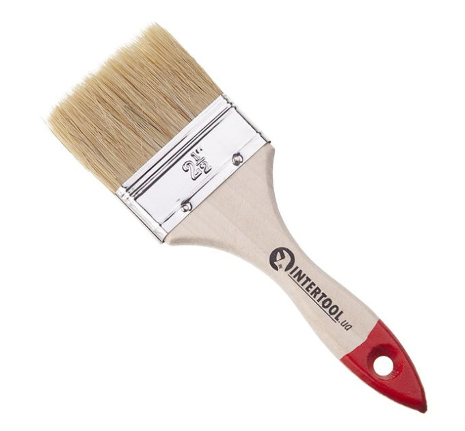Пензель флейцевий 63x10x46 мм INTERTOOL KT-1263