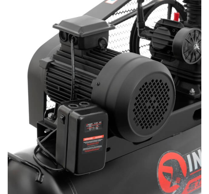 Компресор 100 л, 4 кВт, 380 В, 10 aтм, 600 л/хв., 3 циліндри STORM INTERTOOL PT-0036
