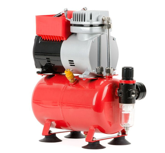 Компресор безмасляний 3 л, 0,3 кВт, 220 В, 3,2 атм, 45 л/хв. INTERTOOL PT-0001