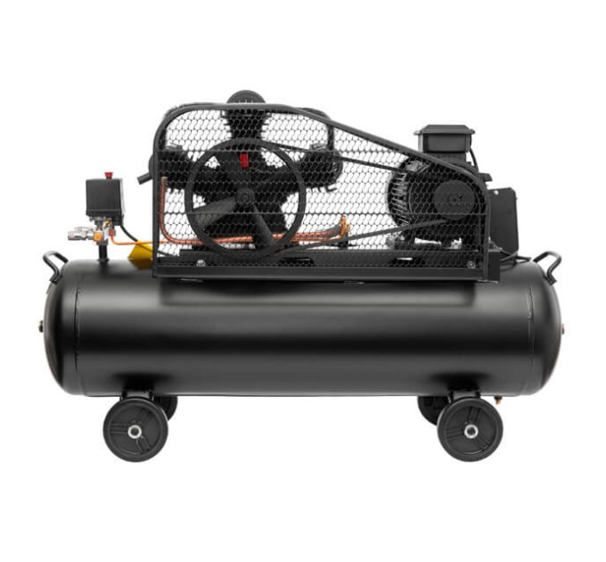 Компресор 100 л, 4 кВт, 380 В, 10 aтм, 600 л/хв., 3 циліндри STORM INTERTOOL PT-0036