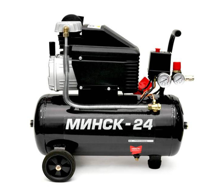 Компресор МК 24, 1.5кВт, 220В, 8атм, 205 л/хв INTERTOOL PT-0020