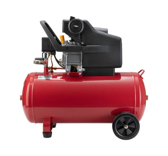 Компресор 50 л, 1500 Вт, 220 В, 8 aтм, 206 л/хв. INTERTOOL PT-0003