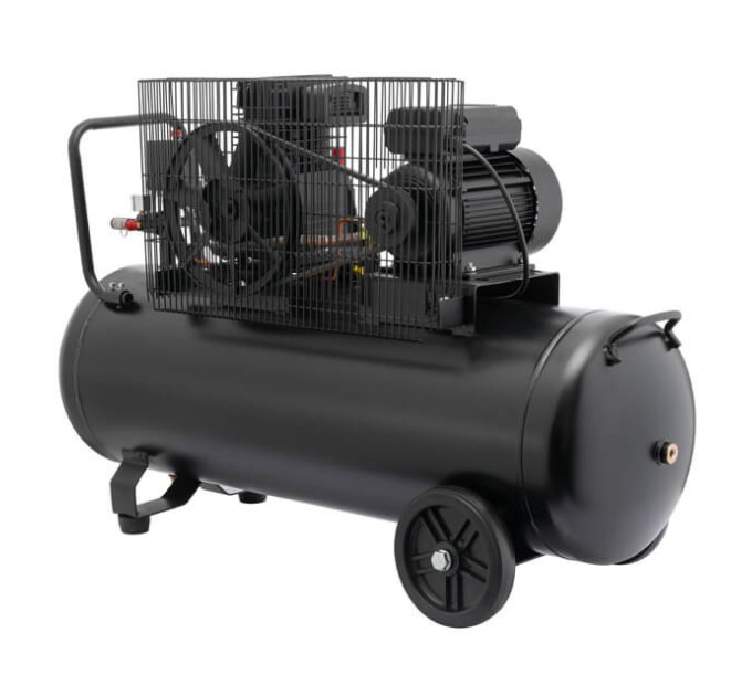 Компресор 100 л, 1.8 кВт, 220 В, 10 атм, 250 л/хв. INTERTOOL PT-0012