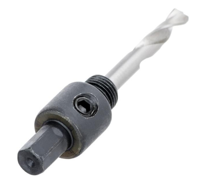 Тримач свердла корончатого біметалічного 3/8" з центруючим свердлом INTERTOOL SD-5601