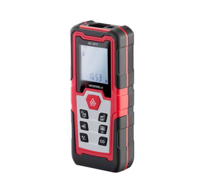 Далекомір лазерний 50 м, відкидна ніжка INTERTOOL MT-3075