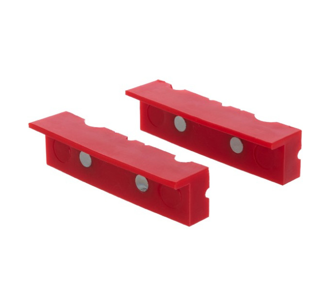 Губки гумові для лещат 100 мм, магнітні INTERTOOL HT-0098