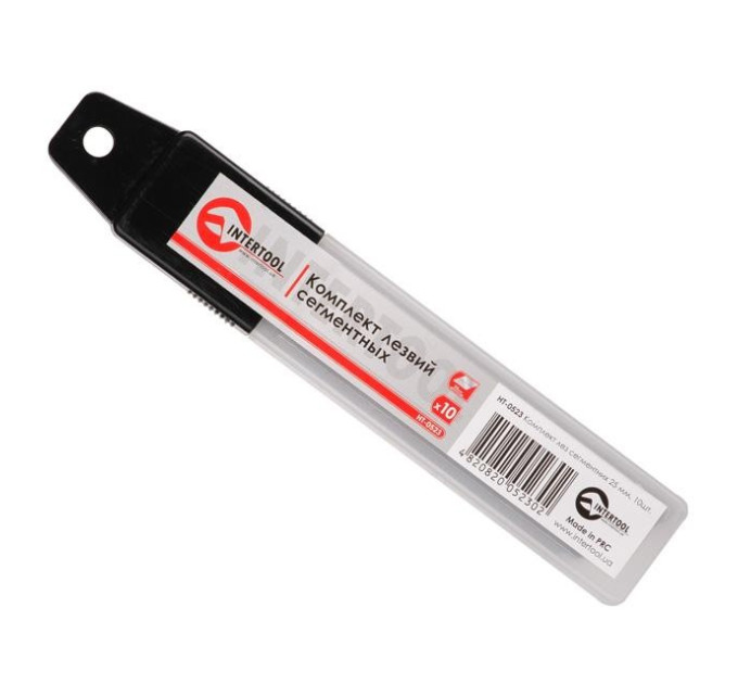 Комплект лез сегментних 25 мм, 10 шт INTERTOOL HT-0523