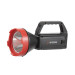 Ліхтар акумуляторний 1LED+1COB, power bank, індикатор заряду, сонячна панель INTERTOOL LB-0107