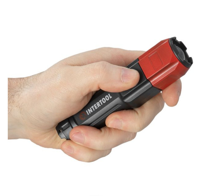 Ліхтар ручний міні, 4 режими INTERTOOL LB-0120