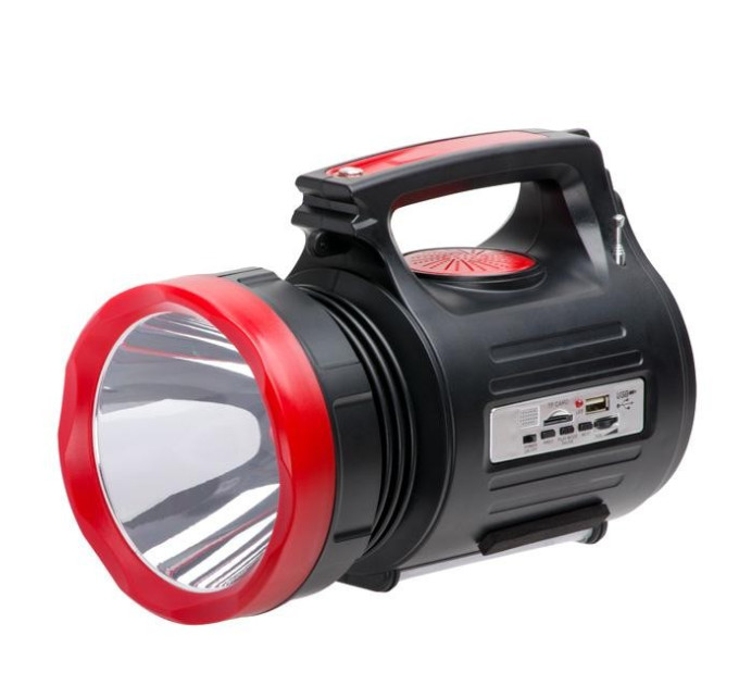 Ліхтар акумуляторний 1 LED 5 W + 22 SMD INTERTOOL LB-0104