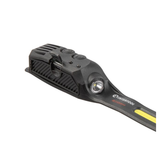Ліхтар налобний акумуляторний COB+SMD, 9 режимів роботи, сенсор, STORM INTERTOOL LB-0315
